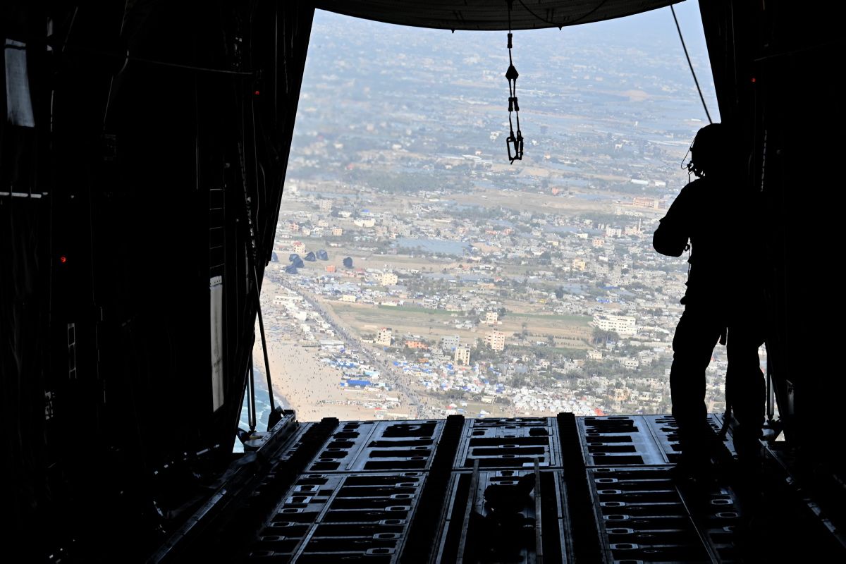U.S. Humanitarian Aid Bound For Gaza